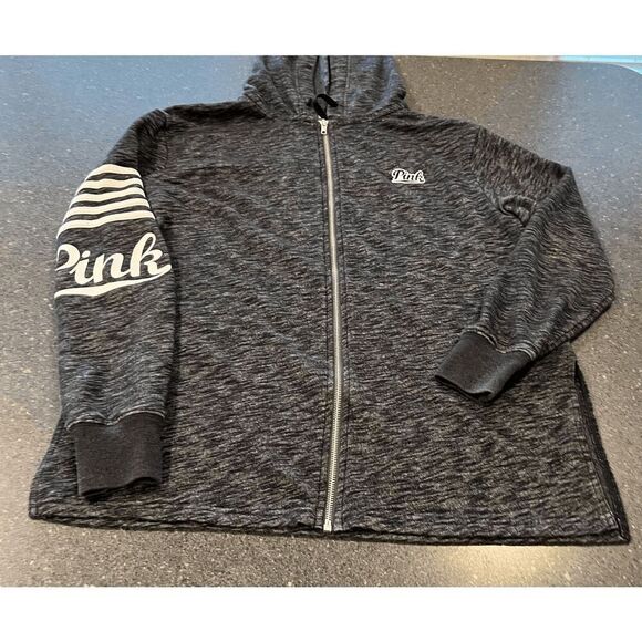 Victoria's Secret PINK oversized hoodie jacket size S - Picture 7 of 9